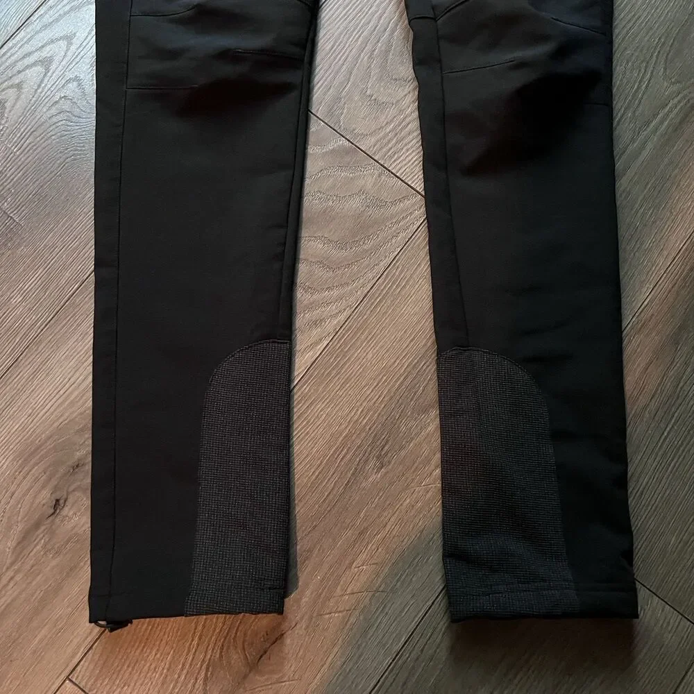 National Geograpic Softshell Outdoor Black Hiking Pants Men's Small 30x32